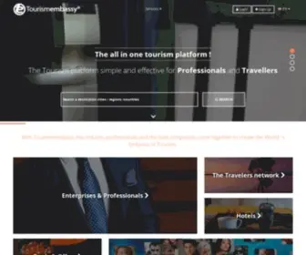 Tourismembassy.com(Uniting Tourism Businesses with Sustainable Horizons) Screenshot