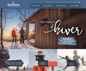 Tourismenouveaubrunswick.ca(Tourisme Nouveau) Screenshot