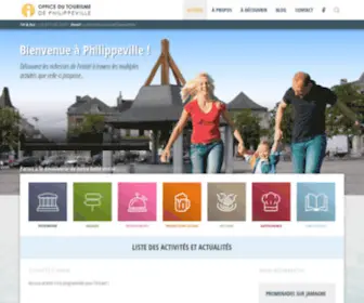 Tourismephilippeville.be(Office du tourisme de Philippeville) Screenshot