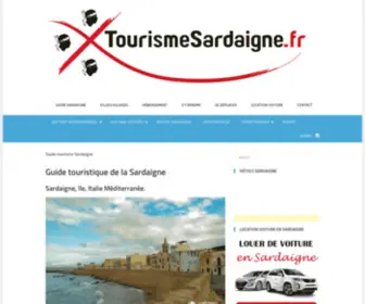 Tourismesardaigne.fr(Guide touristique de la Sardaigne) Screenshot