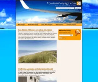 Tourismevoyage.com(Panifier facilement un voyage avec Tourisme Voyage) Screenshot