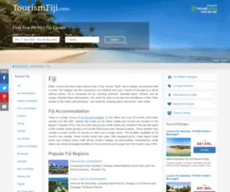 Tourismfiji.com(Hottest holiday specials & accommodation DEALS to Fiji from TravelOnline) Screenshot