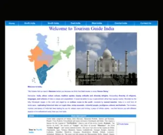 TourismGuideindia.com(Tourism) Screenshot