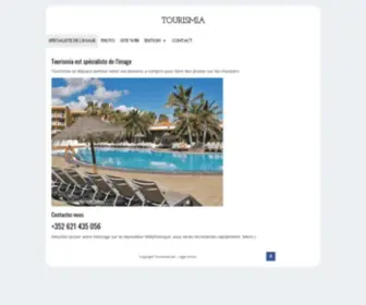 Tourismia.com(Création et gestion de sites web) Screenshot