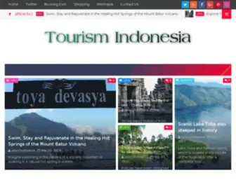 Tourismindonesia.com(Tourism Indonesia) Screenshot