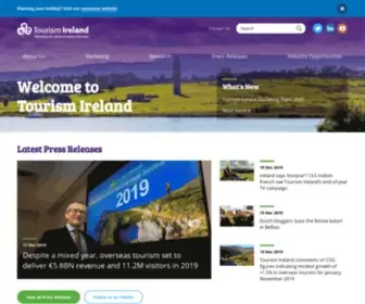 Tourismireland.com(Tourism Ireland) Screenshot