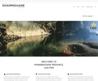 Tourismkhammouane.org(A hidden gem) Screenshot