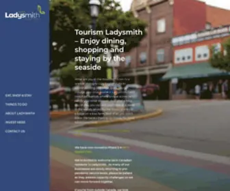 Tourismladysmith.ca(Tourism Ladysmith) Screenshot