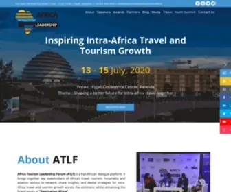 Tourismleadershipforum.africa(Africa Tourism Leadership Forum (ATLF) is a Pan) Screenshot