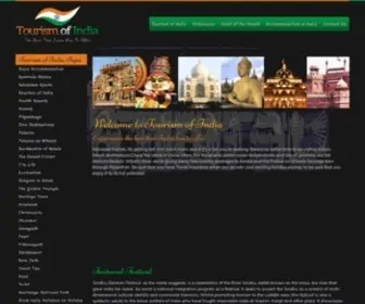 Tourismofindia.com(Tourism of India) Screenshot