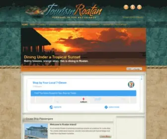 Tourismroatan.com(Tourism Roatan) Screenshot