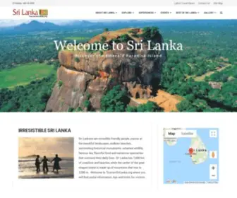 Tourismsrilanka.org(Tourism Sri Lanka) Screenshot