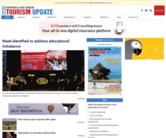 Tourismupdate.co.za(Southern African Tourism Update Online) Screenshot
