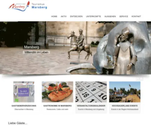 Tourismus-Marsberg.de(Laufzeitfehler) Screenshot