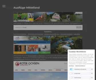 Tourismus-Solothurn.com(Ausflüge Mittelland) Screenshot