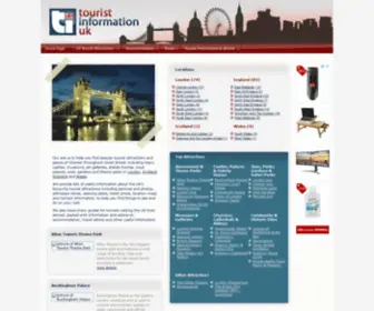 Tourist-Information-UK.com(Tourist Information UK) Screenshot