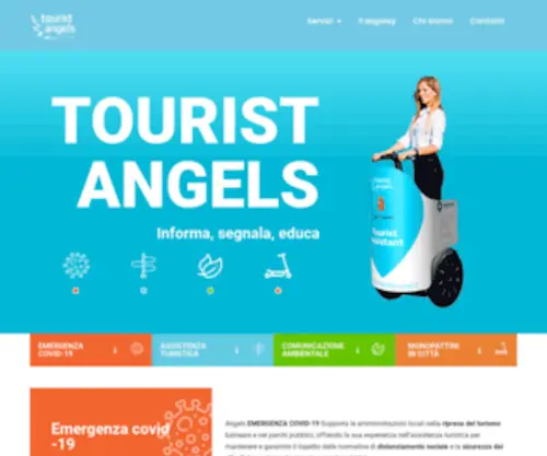 Touristangels.com(Tourist Angels) Screenshot