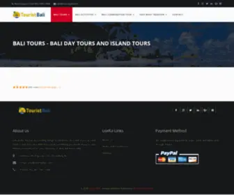 Touristbali.com(Tourist Bali) Screenshot