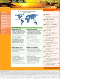 Touristclick.com(Worldwide travel guide and directory) Screenshot