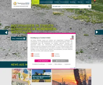 Touristiker-NRW.de(Presseportal des Tourismus in NRW) Screenshot