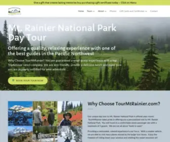 Tourmtrainier.com(Mt Rainier Day Tours) Screenshot