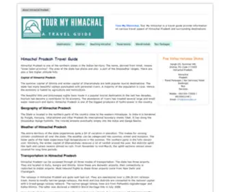 Tourmyhimachal.in(About Himachal Pradesh) Screenshot