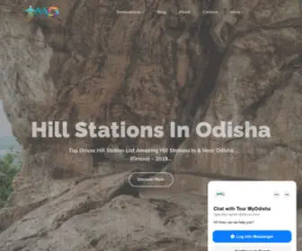 Tourmyodisha.com(Odisha Tourism) Screenshot