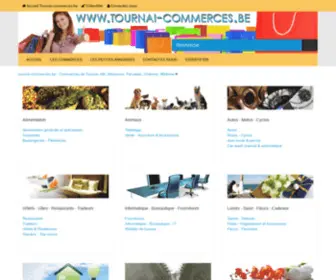 Tournai-Commerces.be(Commerces et entreprises de Tournai) Screenshot