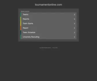 Tournamentonline.com(De beste bron van informatie over tournamentonline) Screenshot