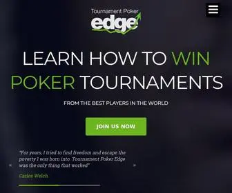 Tournamentpokeredge.com Screenshot