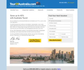 Tourofaustralia.com(Australia Tours) Screenshot