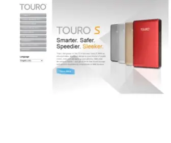 Touropro.com(HGST Touro Pro) Screenshot