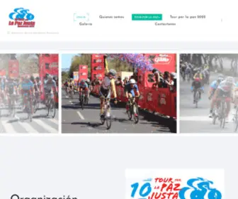 TourporlapazJusta.com(Tour por la paz justa) Screenshot