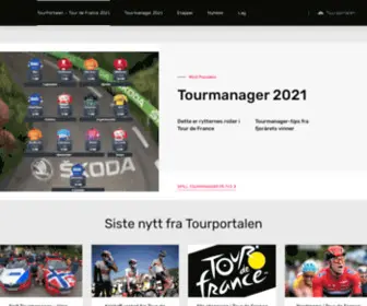 Tourportalen.net(Tour de FranceAlt om Tour de France 2022) Screenshot