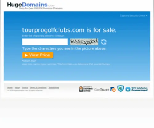 Tourprogolfclubs.com(Tour Pro Golf) Screenshot