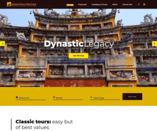 Tours-Vietnam.com(Tour Vietnam) Screenshot