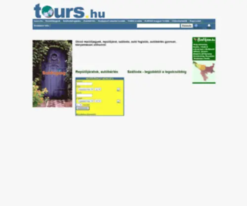 Tours.hu(OlcsÃ³ repÃ¼lojegyek) Screenshot