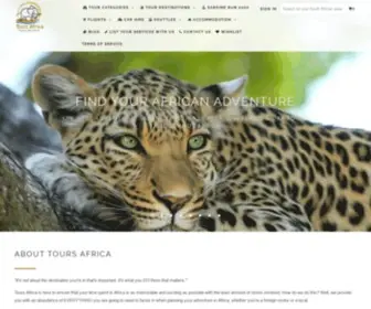 Toursafrica.co.za(Tours Africa) Screenshot