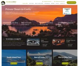 Tourscorfu.com(Tours Corfu) Screenshot