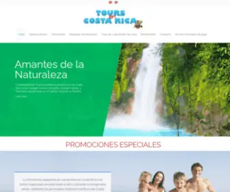 Toursencostarica.com(Tours en Costa Rica) Screenshot