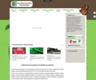 Toursencostarica.net(Tours en Costa Rica) Screenshot