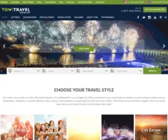 Toursgonewild.com(TGW Travel Group) Screenshot