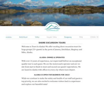 Toursinalaska.com(Alaska Sightseeing) Screenshot