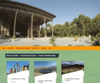 Toursiniran.com(Iran Tours) Screenshot