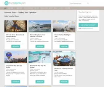 Toursistanbul.com(Istanbul tours and things to do in Istanbul) Screenshot