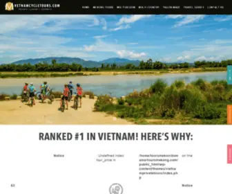 Toursmekong.com(Mekong Tours) Screenshot