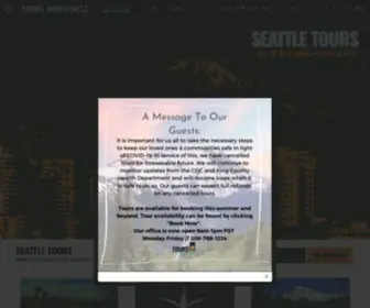 Toursnorthwest.com(Things to Do and See in Seattle) Screenshot