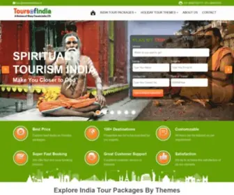 Toursofindia.net(India Tour Packages) Screenshot