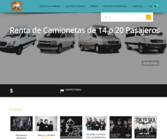 Tourspuebla.com.mx(Tours Puebla Renta de Camionetas) Screenshot