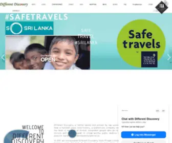 Toursrilanka.lk(Different Discovery) Screenshot